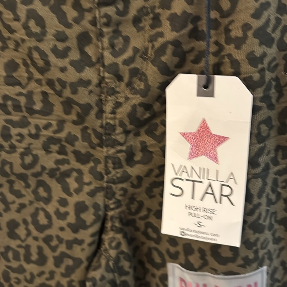 NWT Vanilla Star Cheetah Print Women’s High Rise Pull-On Jegging - Picture 2 of 8